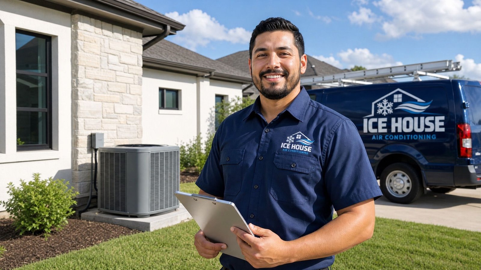 Ice House Air Conditioning HVAC work